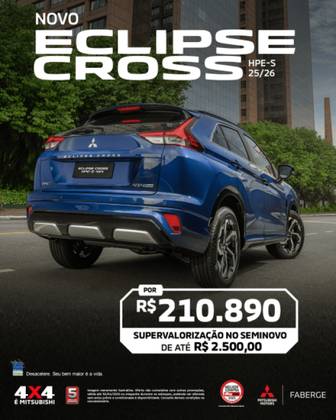 MITSUBISHI ECLIPSE CROSS 1.5 MIVEC TURBO GASOLINA HPE-S CVT